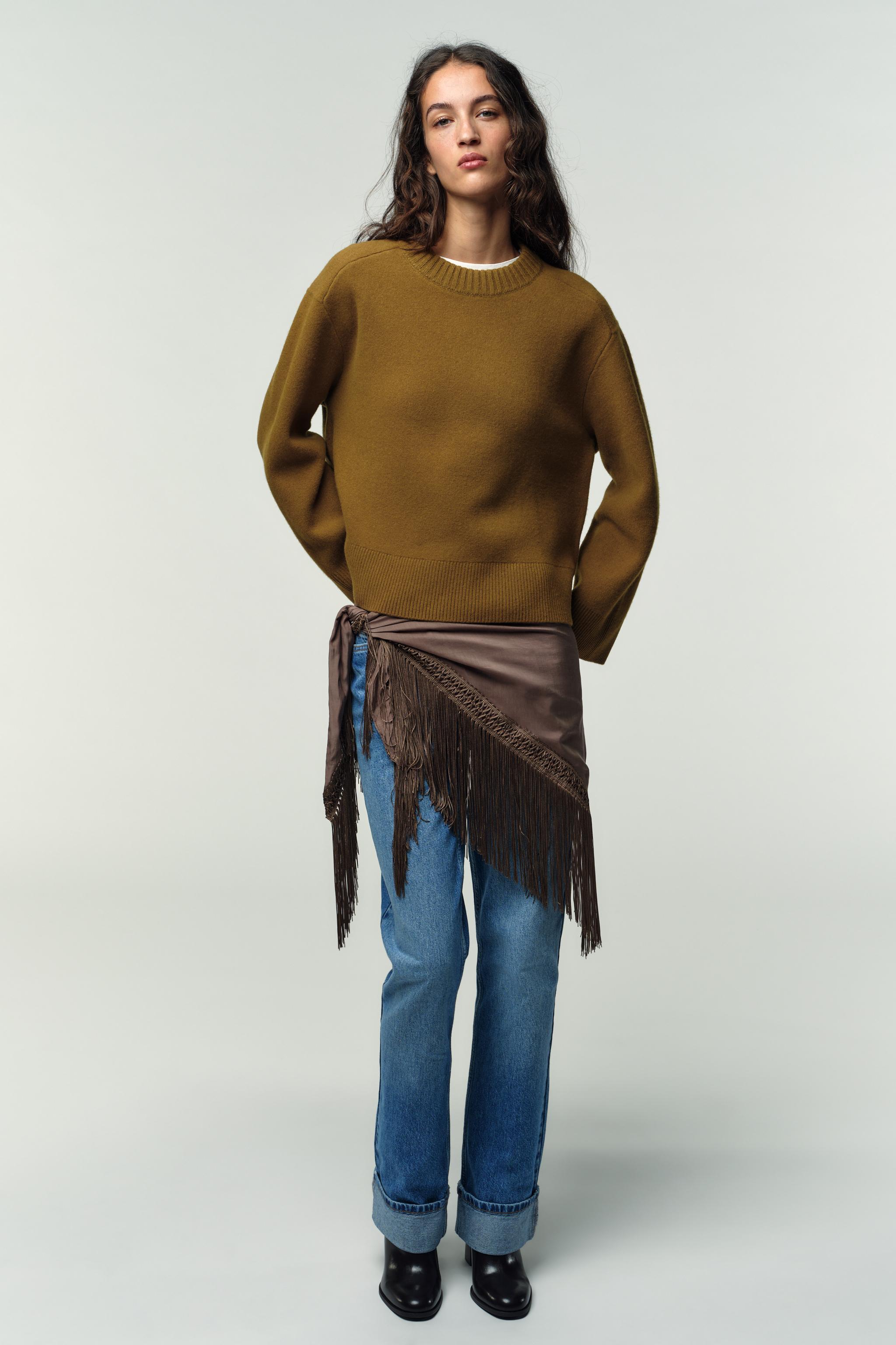 95% WOOL LONG SLEEVE JUMPER